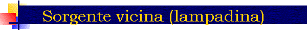 Sorgente vicina (lampadina)